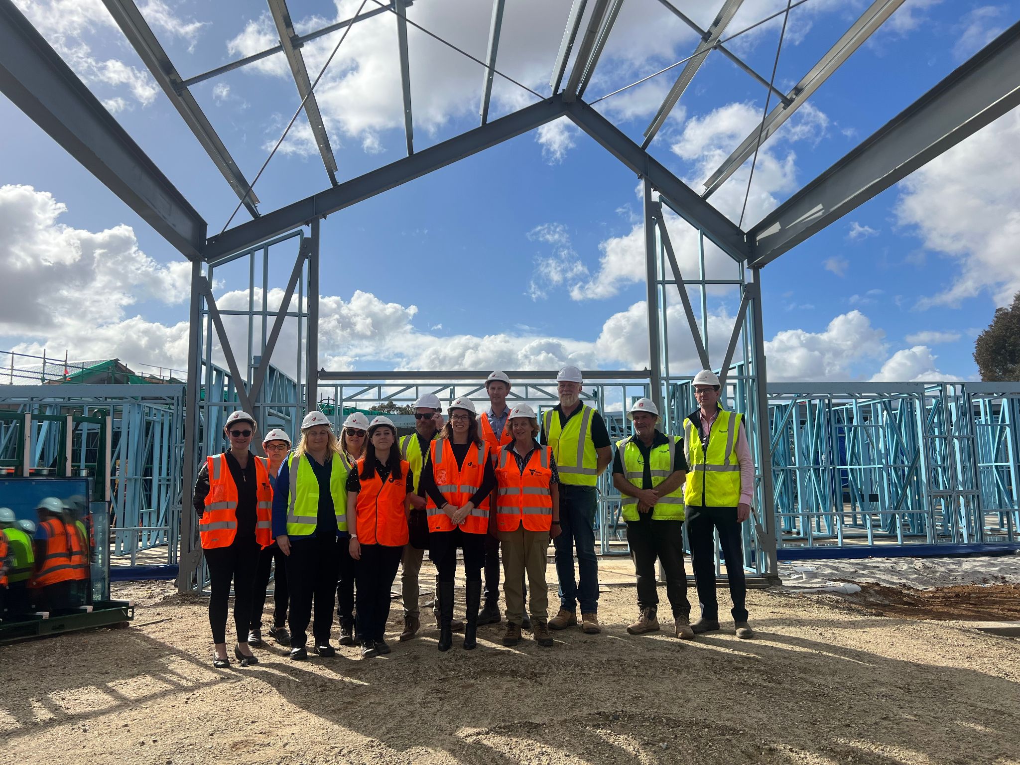 NEW RUTHERGLEN AGED CARE CENTRE HITS HALFWAY MARK  Main Image